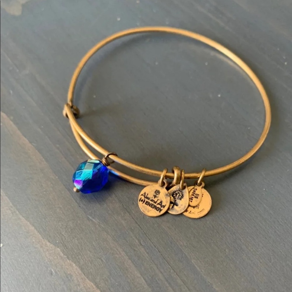 Alex and Ani Gold Bracelet